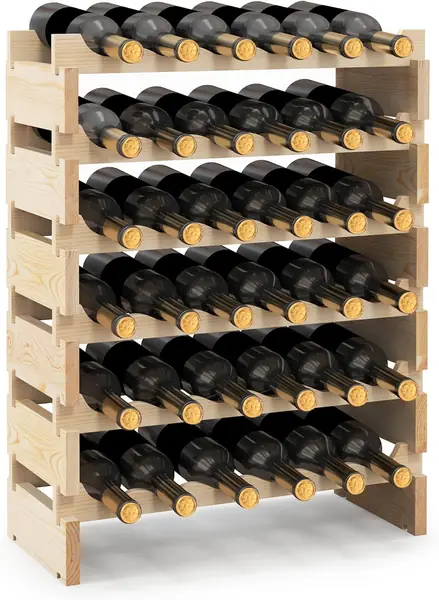 36 Flaschen Weinregal