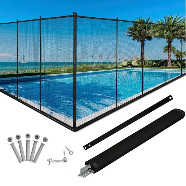 360x125 cm Poolzaun Kindersicher