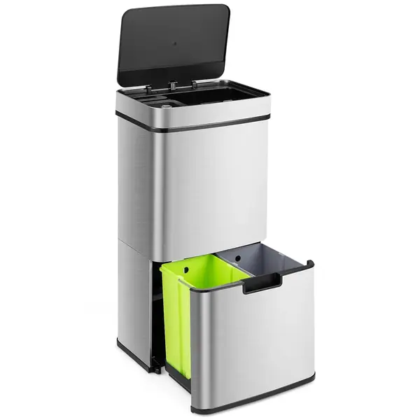 72 L Mülleimer 4 Fächer