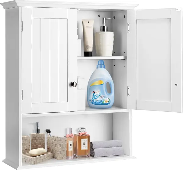 Badezimmerschrank hängend Holz
