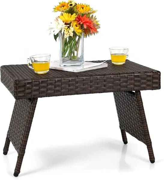 Balkontisch klappbar Polyrattan