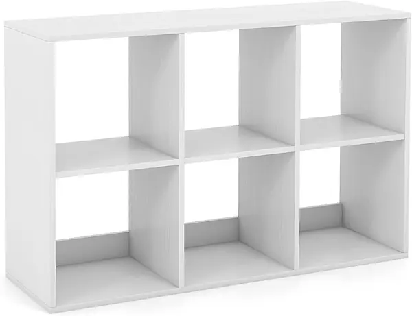 Bücherregal mit 2/3/4/6 offenen Würfeln