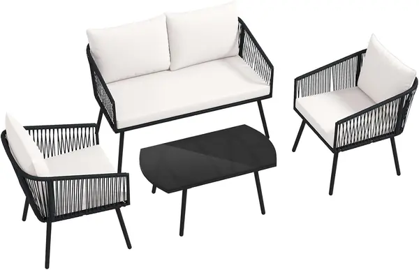 Gartenmöbel Set 4 Personen