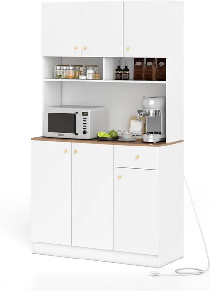 Küchenschrank mit Ladestation