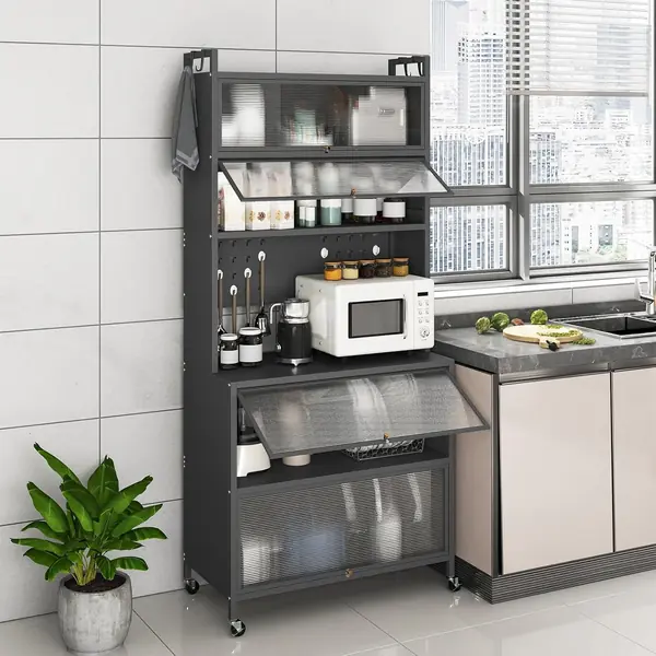 Küchenschrank mit Rollen