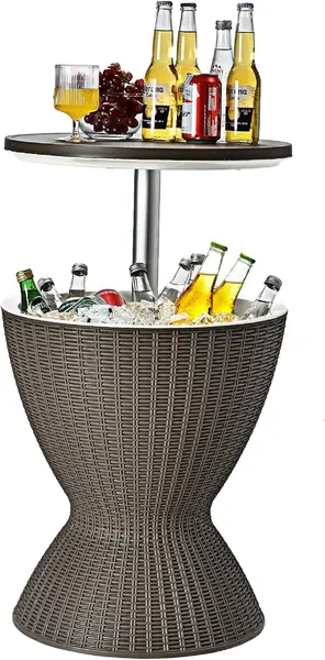 Kühlbox/Beistelltisch Polyrattan