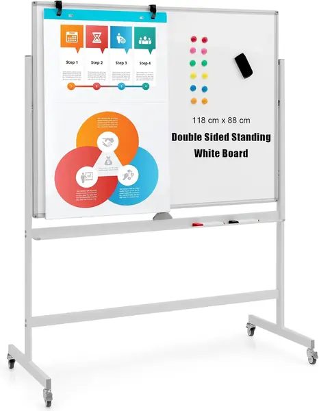 Mobiles Whiteboard mit Ständer