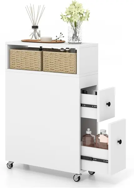 Nischenregal 19cm breit, Badezimmerschrank schmal…