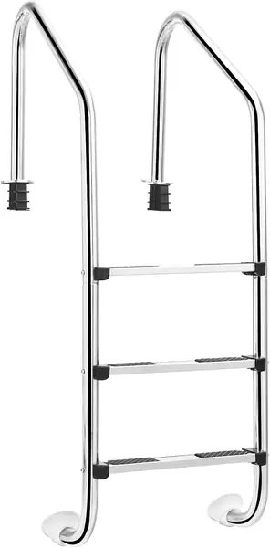 Poolleiter Edelstahl 3 Stufen