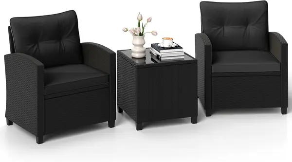 Rattan Gartenmöbel Set
