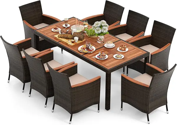 Rattan Gartenmöbel Set – Rattan Lounge Möbel Outdoor