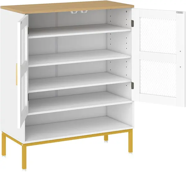 Schuhschrank mit 5 Ebenen – 70 x 35 x 93 cm)
