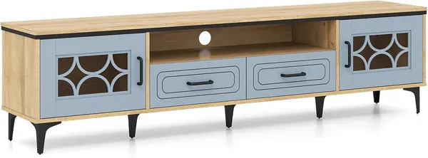TV Schrank Modern Holz – Lowboard TV Board 180 cm lang