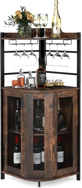 Weinschrank Eckschrank Industrial